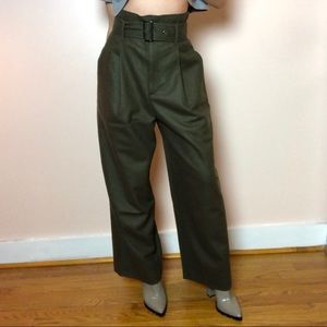 Opening Ceremony belted wise leg trousers